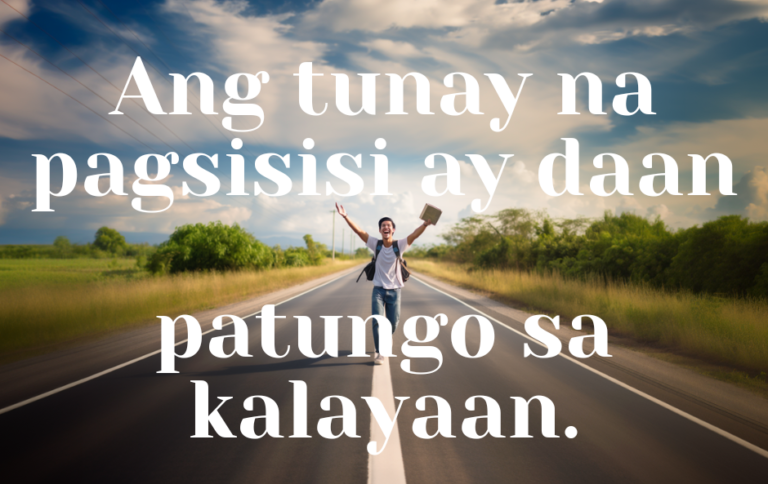 Ang tunay na pagsisisi ay daan patungo sa kalayaan.